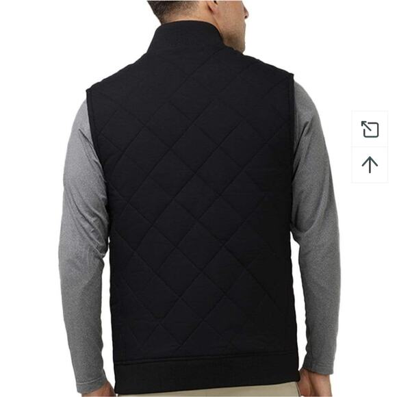 NWT Men Diamond Quilted Lightweight Insulated Vest - Picture 12 of 13